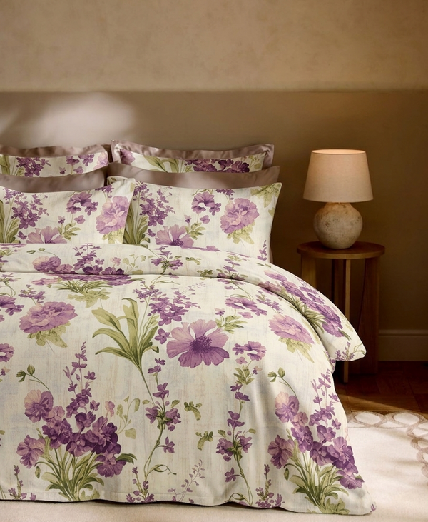 Lavender Meadow bedsheet — Bistarlo Pakistan