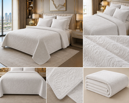 Ivory Paisley Premium Set
