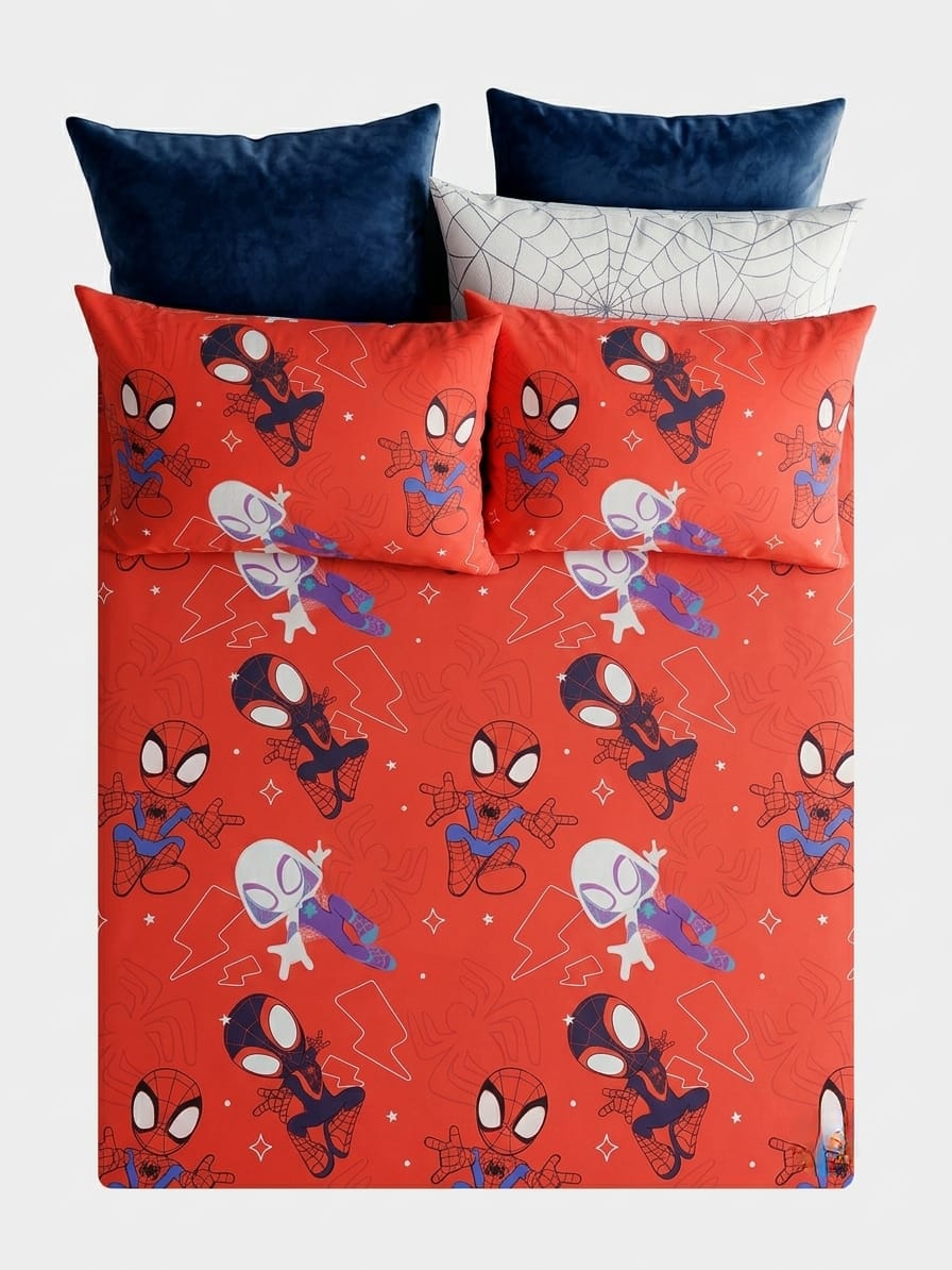 Super Spider kids cotton bedding set in Pakistan