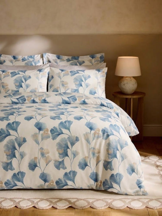 Ginko Mist king size cotton bed sheet in Pakistan