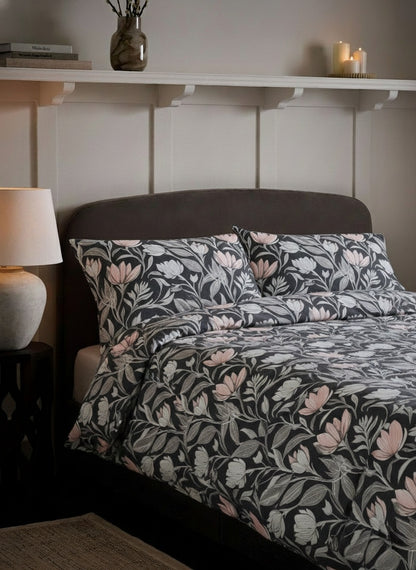 Ebon Flora king size cotton bed sheet in Pakistan