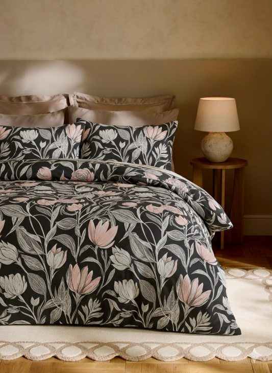 Ebon Flora king size cotton bed sheet in Pakistan