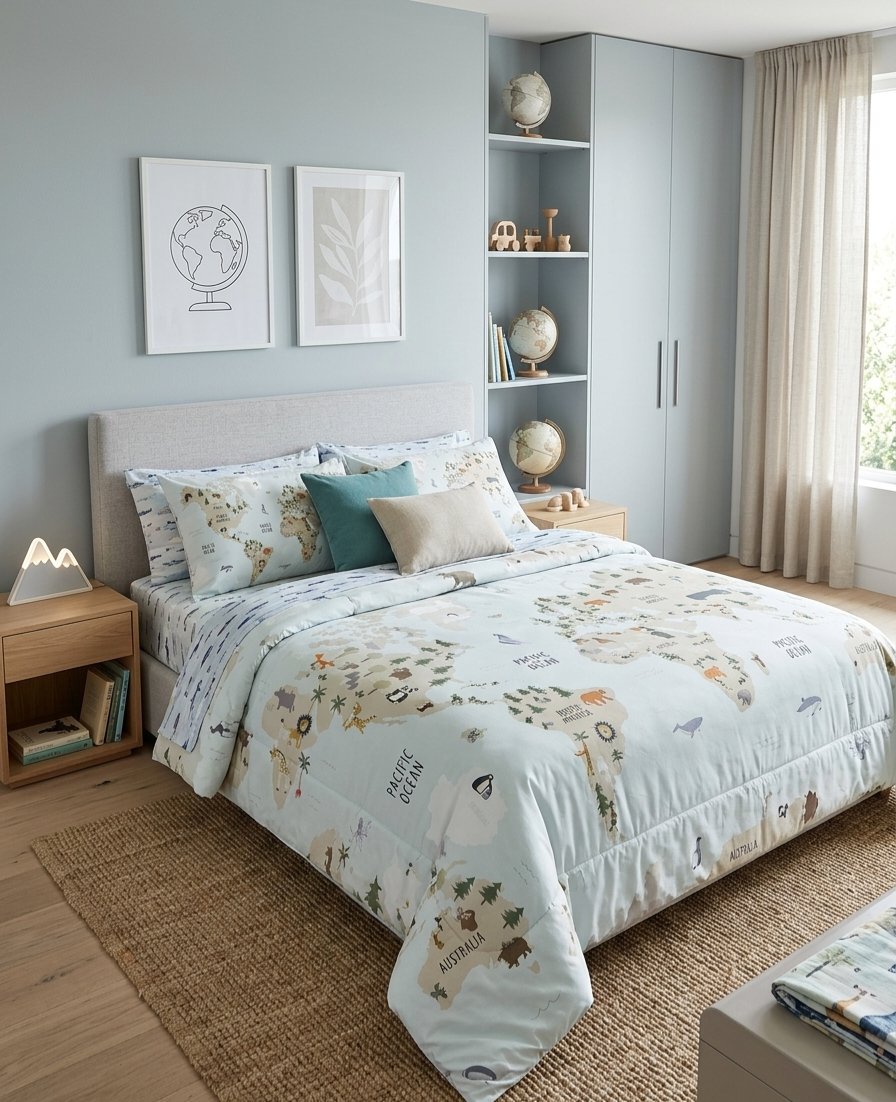 Explorer kids cotton bedding set in Pakistan