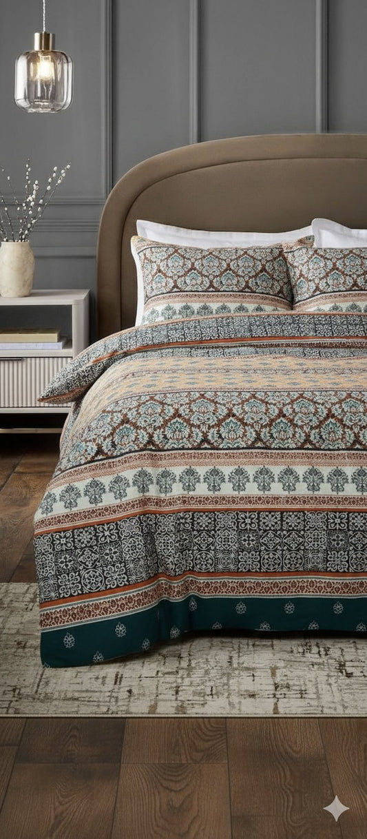 Global Nomad king size cotton bed sheet in Pakistan