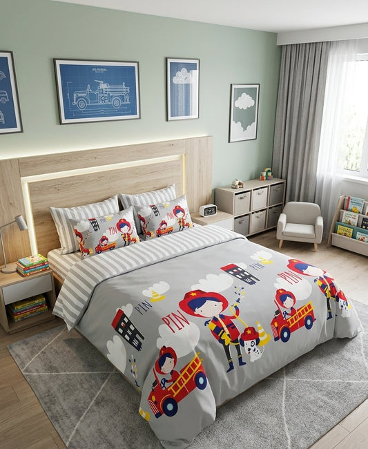 Hero Squad kids cotton bedding set in Pakistan