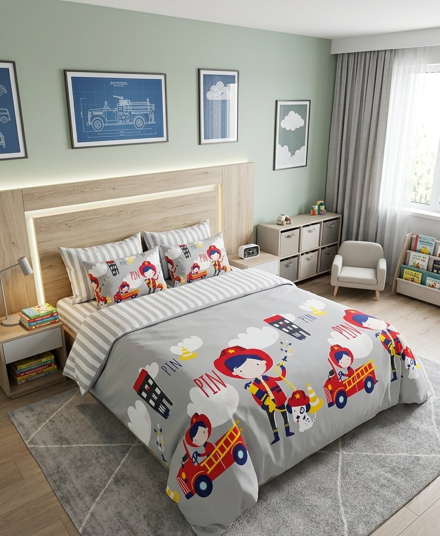 Hero Squad kids cotton bedding set in Pakistan