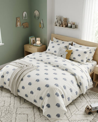 Little Bear kids cotton bedding set in Pakistan