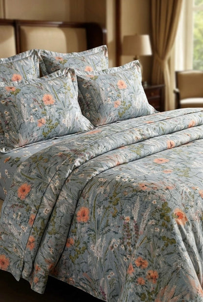 Velora Bloom king size cotton bed sheet in Pakistan