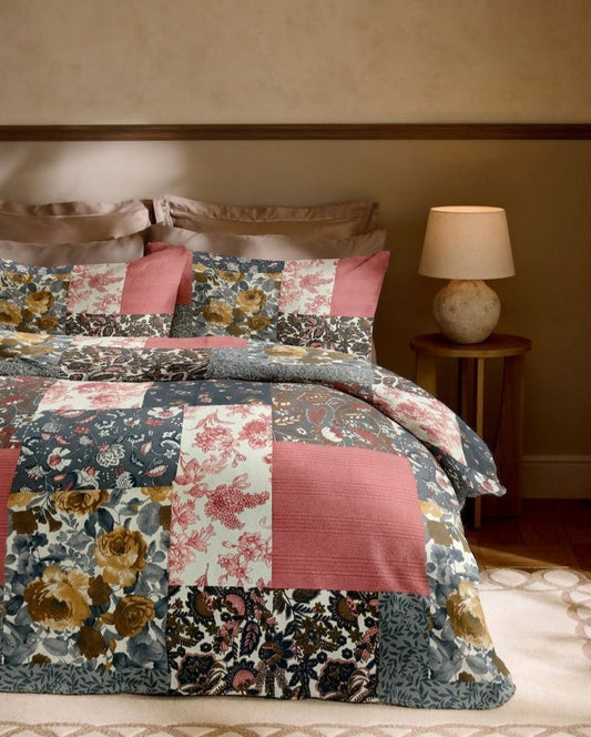 Vintage Patchwork king size cotton bed sheet in Pakistan
